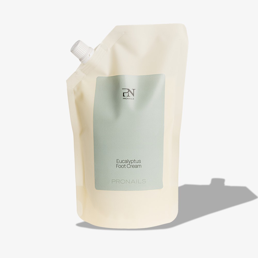 Refill Eucalyptus Foot Cream 500 ml — ProNails product te koop bij Studio Anna in Gent