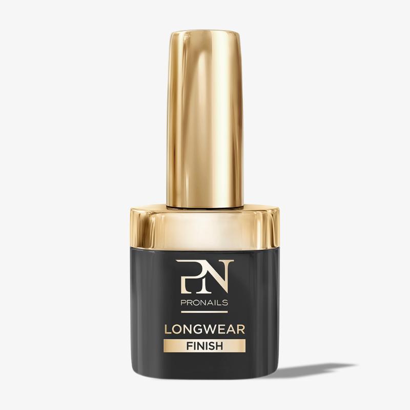 PN LongWear Finish 10 ml topcoat van ProNails — te koop bij Studio Anna Gent