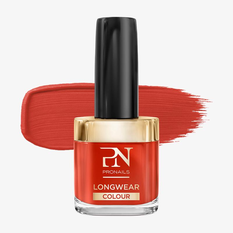 Long Wear 127 Red Lantern nagellak van ProNails — te koop bij Studio Anna Gent